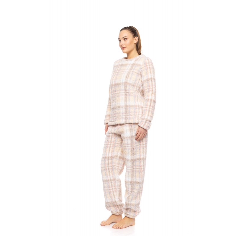 W1884 - Type - PYJAMA FLEECE SOFT PLAID- (W1884)