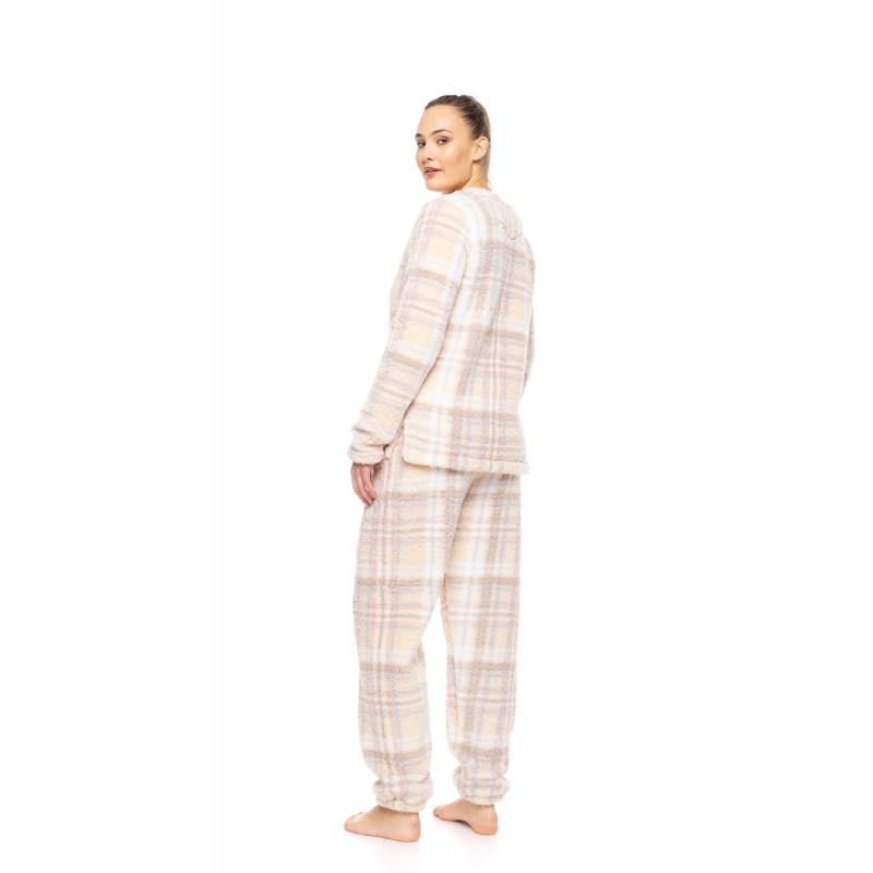W1884 - Type - PYJAMA FLEECE SOFT PLAID- (W1884)