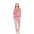 W1889 - Dusty Pink - PYJAMA SOFT VELVET- (W1889)