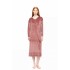 W1891 - Dusty Pink - NIGHTGOWN LONG SOFT VELVET- (W1891)