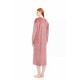 W1891 - Dusty Pink - NIGHTGOWN LONG SOFT VELVET- (W1891) W1891 - Dusty Pink - NIGHTGOWN LONG SOFT VELVET- (W1891)