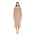 W1891 - Skin - NIGHTGOWN LONG SOFT VELVET- (W1891)