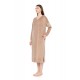 W1891 - Skin - NIGHTGOWN LONG SOFT VELVET- (W1891) W1891 - Skin - NIGHTGOWN LONG SOFT VELVET- (W1891)