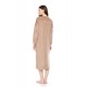 W1891 - Skin - NIGHTGOWN LONG SOFT VELVET- (W1891) W1891 - Skin - NIGHTGOWN LONG SOFT VELVET- (W1891)