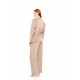 W1892 - Skin - PYJAMA 3PCS SOFT VELVET- (W1892) W1892 - Skin - PYJAMA 3PCS SOFT VELVET- (W1892)