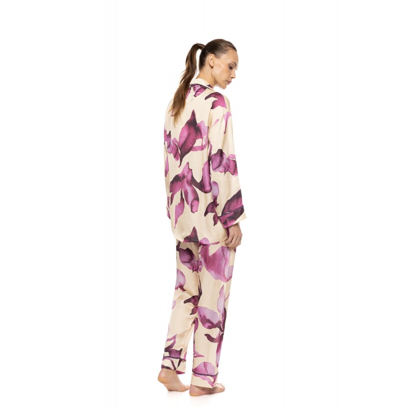 W1897 - Type - Pyjama Buttoned Botanical Flower- (W1897) W1897 - Type - Pyjama Buttoned Botanical Flower- (W1897)