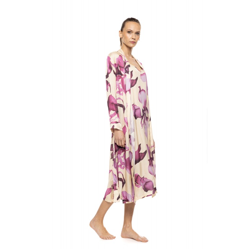 W1898 - Type - Robe Botanical Flower- (W1898) W1898 - Type - Robe Botanical Flower- (W1898)