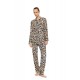 W1903 - Type - Pyjama Buttoned Sand Leopard- (W1903) W1903 - Type - Pyjama Buttoned Sand Leopard- (W1903)