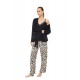 W1906 - Type - Pyjama 3pcs Sand Leopard- (W1906) W1906 - Type - Pyjama 3pcs Sand Leopard- (W1906)