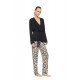 W1906 - Type - Pyjama 3pcs Sand Leopard- (W1906) W1906 - Type - Pyjama 3pcs Sand Leopard- (W1906)