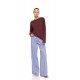 W1910 - Type - Pyjama Stripe Soft Blue/Bordeaux- (W1910) W1910 - Type - Pyjama Stripe Soft Blue/Bordeaux- (W1910)