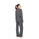 W1913 - Type - Pyjama Buttoned Wide Stripe Navy- (W1913) W1913 - Type - Pyjama Buttoned Wide Stripe Navy- (W1913)