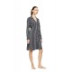 W1914 - Type - Nightgown Buttoned Wide Stripe Navy- (W1914) W1914 - Type - Nightgown Buttoned Wide Stripe Navy- (W1914)