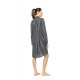 W1914 - Type - Nightgown Buttoned Wide Stripe Navy- (W1914) W1914 - Type - Nightgown Buttoned Wide Stripe Navy- (W1914)