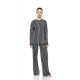 W1915 - Type - Pyjama Wide Stripe Navy- (W1915) W1915 - Type - Pyjama Wide Stripe Navy- (W1915)