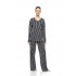 W1916 - Type - Pyjama Wide Stripe Navy- (W1916)