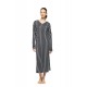 W1917 - Type - Nightgown Wide Stripe Navy- (W1917) W1917 - Type - Nightgown Wide Stripe Navy- (W1917)
