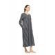 W1917 - Type - Nightgown Wide Stripe Navy- (W1917) W1917 - Type - Nightgown Wide Stripe Navy- (W1917)