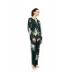 W1919 - Type - Pyjama Buttoned Emerald Flower- (W1919) W1919 - Type - Pyjama Buttoned Emerald Flower- (W1919)