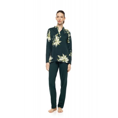 W1921 - Type - Pyjama Emerald Flower- (W1921)