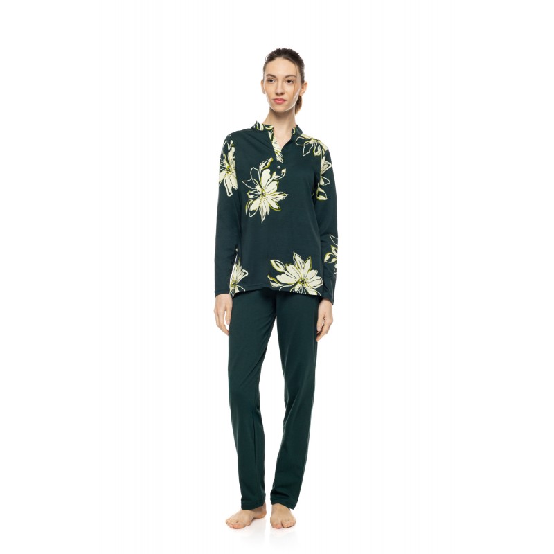 W1921 - Type - Pyjama Emerald Flower- (W1921) W1921 - Type - Pyjama Emerald Flower- (W1921)