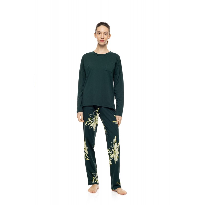 W1922 - Type - Pyjama Emerald Flower- (W1922) W1922 - Type - Pyjama Emerald Flower- (W1922)