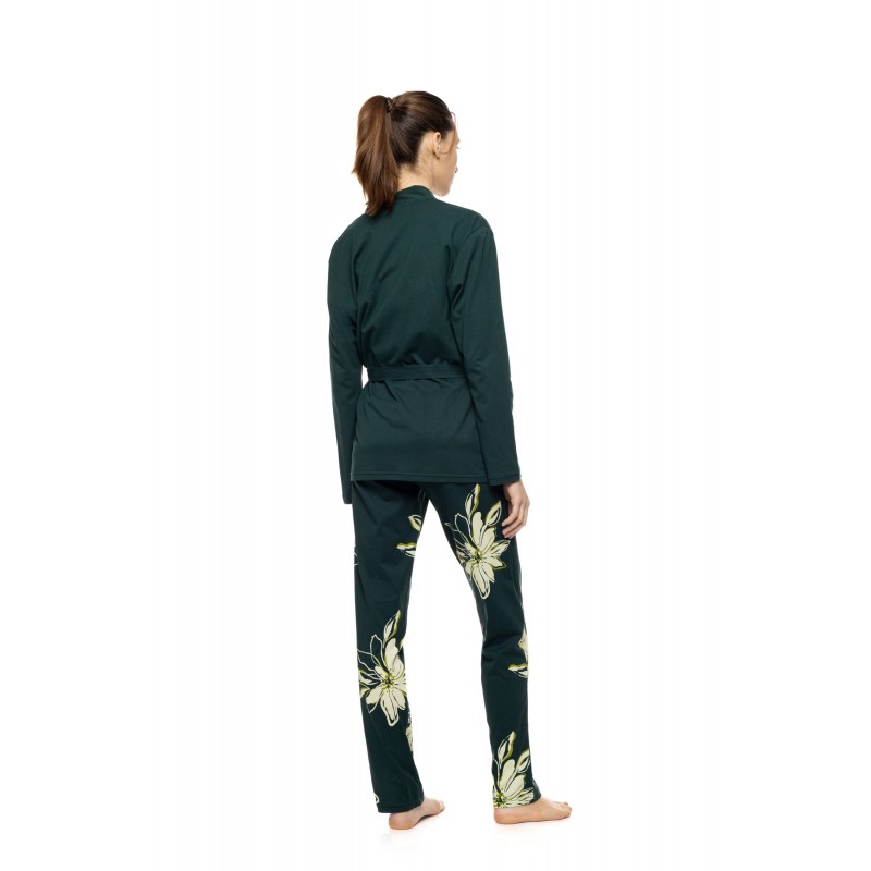 W1923 - Type - Pyjama 3pcs Emerald Flower- (W1923) W1923 - Type - Pyjama 3pcs Emerald Flower- (W1923)