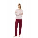 W1928 - Type - Pyjama Stripe Bordeaux- (W1928) W1928 - Type - Pyjama Stripe Bordeaux- (W1928)