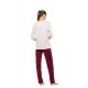 W1928 - Type - Pyjama Stripe Bordeaux- (W1928) W1928 - Type - Pyjama Stripe Bordeaux- (W1928)