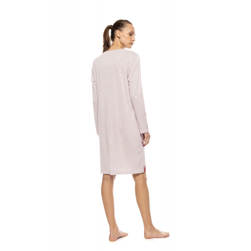 W1929 - Type - Nightgown Stripe Bordeaux- (W1929) W1929 - Type - Nightgown Stripe Bordeaux- (W1929)