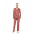 W1933 - Type - Pyjama Buttoned Dusty Pink Zebra- (W1933)