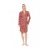 W1934 - Type - Nightgown Buttoned Dusty Pink Zebra- (W1934)