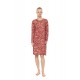 W1938 - Type - Nightgown Dusty Pink Zebra- (W1938) W1938 - Type - Nightgown Dusty Pink Zebra- (W1938)
