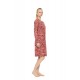 W1938 - Type - Nightgown Dusty Pink Zebra- (W1938) W1938 - Type - Nightgown Dusty Pink Zebra- (W1938)