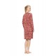 W1938 - Type - Nightgown Dusty Pink Zebra- (W1938) W1938 - Type - Nightgown Dusty Pink Zebra- (W1938)