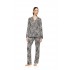 W1940 - Type - Pyjama Buttoned Ivory Leopard- (W1940)