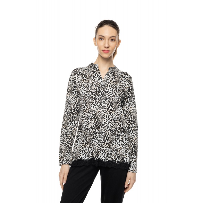 W1942 - Type - Pyjama Ivory Leopard- (W1942) W1942 - Type - Pyjama Ivory Leopard- (W1942)