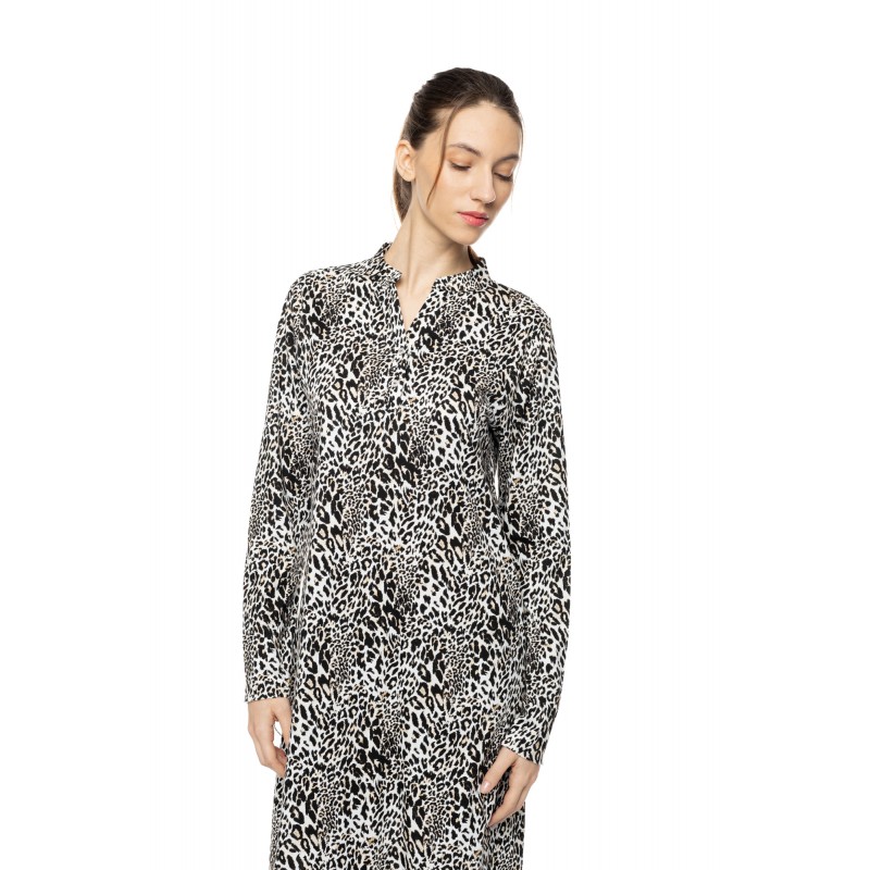 W1943 - Type - Nightgown Ivory Leopard- (W1943) W1943 - Type - Nightgown Ivory Leopard- (W1943)