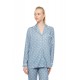 W1950 - Type - Pyjama Buttoned Stone Blue Heart- (W1950) W1950 - Type - Pyjama Buttoned Stone Blue Heart- (W1950)