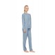 W1951 - Type - Pyjama Stone Blue Heart- (W1951) W1951 - Type - Pyjama Stone Blue Heart- (W1951)