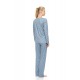 W1952 - Type - Pyjama Stone Blue Heart- (W1952) W1952 - Type - Pyjama Stone Blue Heart- (W1952)
