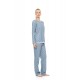 W1952 - Type - Pyjama Stone Blue Heart- (W1952) W1952 - Type - Pyjama Stone Blue Heart- (W1952)