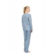 W1952 - Type - Pyjama Stone Blue Heart- (W1952) W1952 - Type - Pyjama Stone Blue Heart- (W1952)