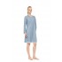 W1953 - Type - Nightgown Stone Blue Heart- (W1953)