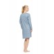 W1953 - Type - Nightgown Stone Blue Heart- (W1953) W1953 - Type - Nightgown Stone Blue Heart- (W1953)