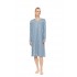 W1954 - Type - Nightgown Classic Stone Blue Heart- (W1954)