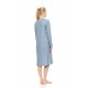 W1954 - Type - Nightgown Classic Stone Blue Heart- (W1954) W1954 - Type - Nightgown Classic Stone Blue Heart- (W1954)