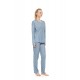 W1957 - Type - Pyjama Stone Blue Heart- (W1957) W1957 - Type - Pyjama Stone Blue Heart- (W1957)