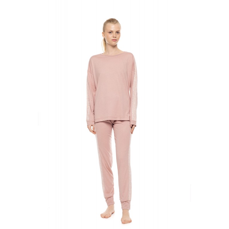 W1959 - Type - Pyjama Petite Rose Plaid- (W1959) W1959 - Type - Pyjama Petite Rose Plaid- (W1959)