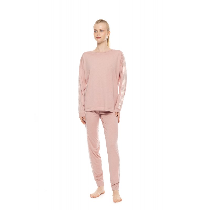 W1959 - Type - Pyjama Petite Rose Plaid- (W1959) W1959 - Type - Pyjama Petite Rose Plaid- (W1959)